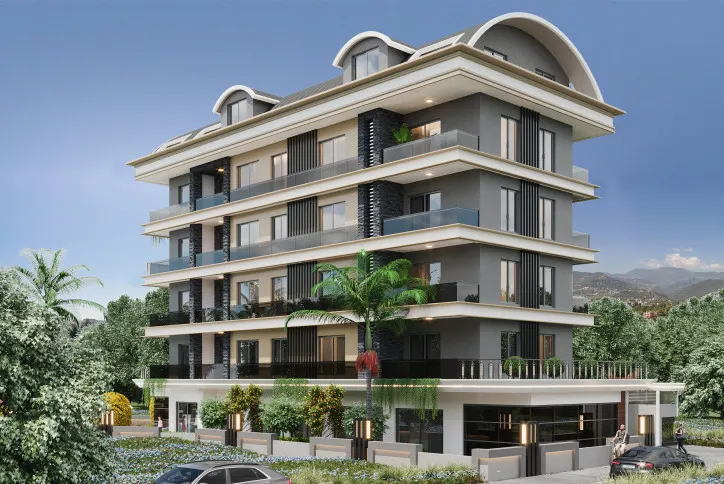 Ideal apartments in installments in the popular Oba area