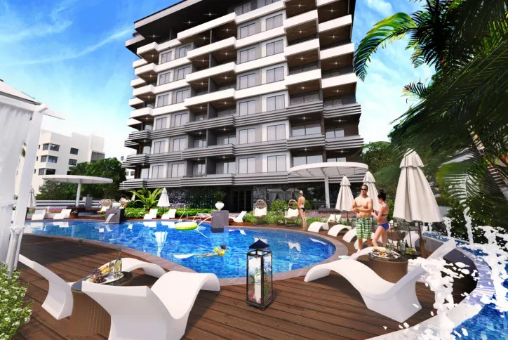 Luxury project in Avsallar, Alanya.
