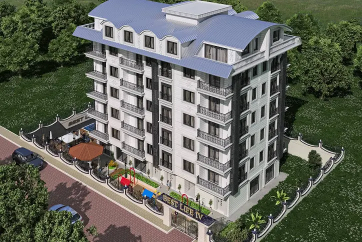Cozy 1+1 apartment in Mahmutlar just 450m from the sea