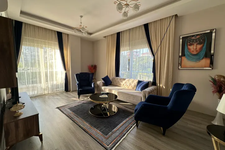 Apartment for sale in Alanya with a convenient layout and developed infrastructure