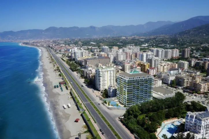 Strandlägenhet i Mahmutlar, Alanya