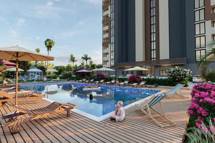 Spacious, bright apartments in installments in the city of Mersin