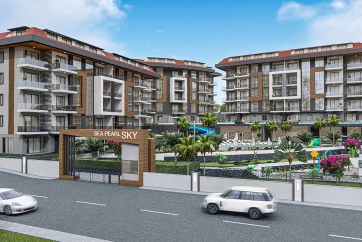 Utmärkta lägenheter i hjärtat av det prestigefyllda området Alanya, Kestel.