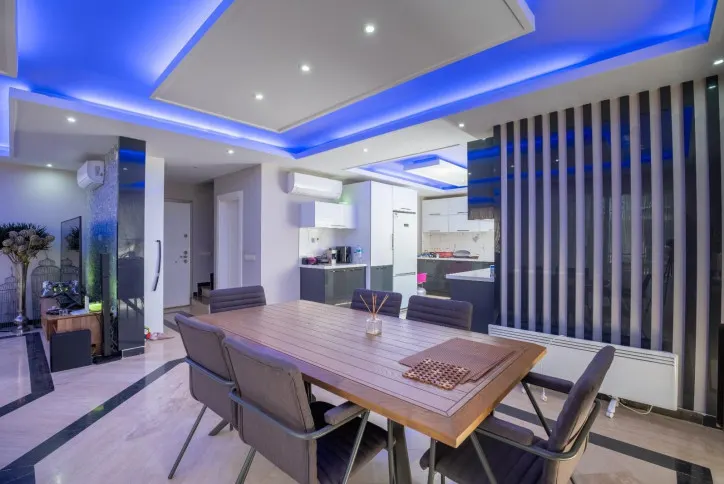 Elegant villa med möbler och vitvaror i Alanya