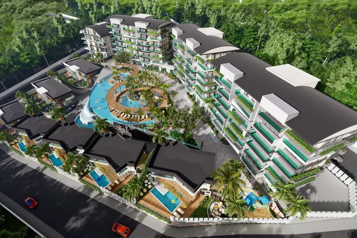 New project in the rapidly developing area of Alanya, Kargicak