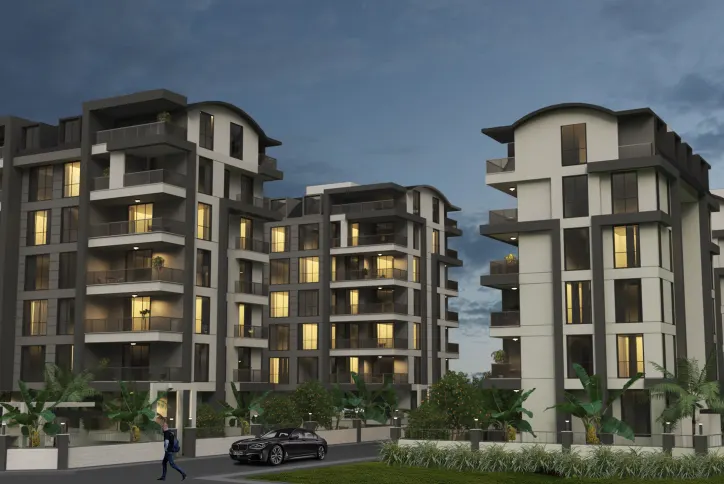 Comfortable apartment in Gazipasa 2000 meters from the sea
