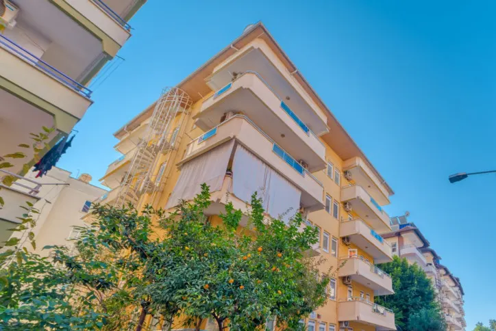 Radhus med ett sovrum i Alanya nära stranden