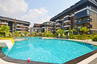 A Stylish 3+1 Duplex For  Sale in Alanya