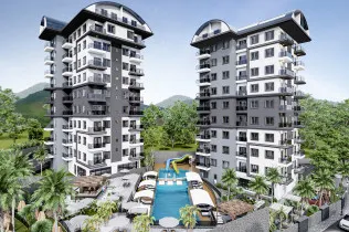 New apartments in Avsallar just 1 km from the center