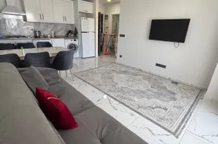 Moderne 1+1 i Kargicak — kun 200 meter fra havet