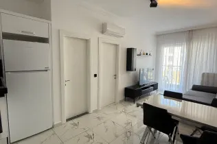 A cozy, furnished 1+1 apartment in the center of Alanya, Oba district