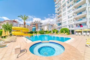 Furnished 1+1 apartment in Cikcilli, Alanya — for both permanent residence and investment