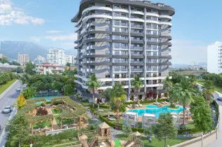Modern apartment in the center of Mahmutlar, Alanya