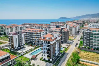 Modern 1+1 apartment in Kestel – just 200 meters from the sea