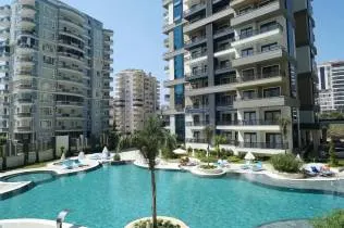 Modern apartment in a seaside residential complex in Alanya – south-facing, 64 sq m