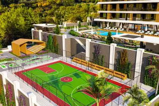 Elite residential complex based on the concept of a 5-star hotel