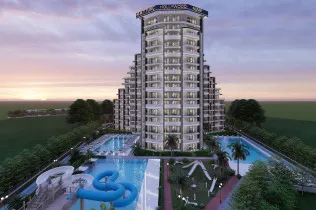 Prestigious complex on the northern coast of Cyprus