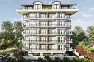 New complex in the center of Mahmutlar, Alanya