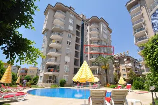 Spacious apartment in the center of Alanya