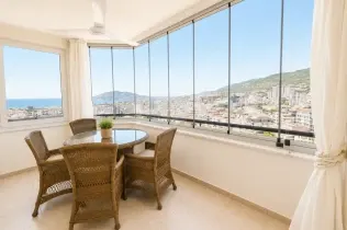 Panoramic Sea View Apartment Near Alanyum Shopping Mall in Cikcilli