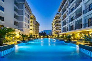 Modern residential complex just 50 meters from the beach