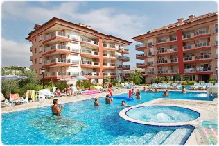 Beautiful apartment in the picturesque Oba area, Alanya, 1600 meters from the sea