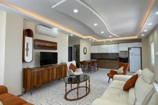 Large 3+1 apartment with Mediterranean Sea view