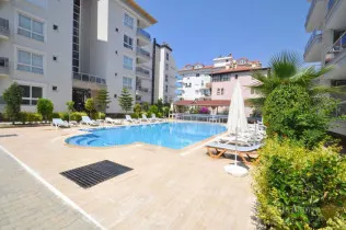 Seaside Apartment 1+1 for sale in Alanya, Kestel