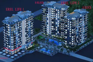 New, unique project in Mahmutlar.