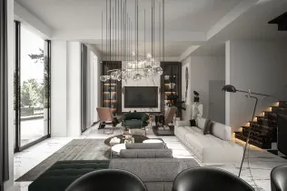 Exclusive villas in the Incekum area, just 650 meters from the seashore