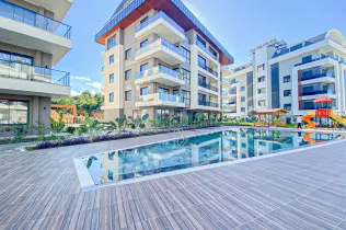 Luxurious apartment in a new complex in Oba, Alanya