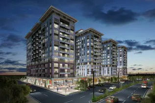 Apartments by installments in a new residential complex in Istanbul