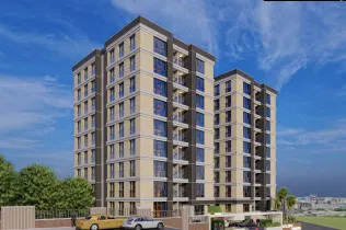 New multi-apartment residential complex in the heart of Istanbul
