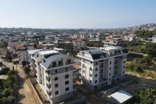 New apartment 1+1, 58 m2 in Oba, Alanya