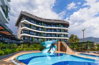 Luxury apartment in Alanya 1+1, area 55 m2