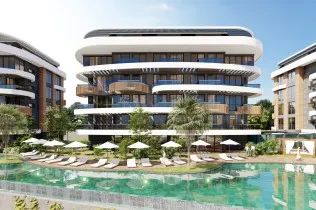 Luxury Properties close to social amenities in Kestel Alanya