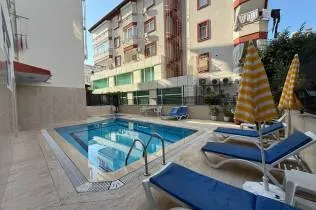 Furnished apartment near Cleopatra Beach in central Alanya