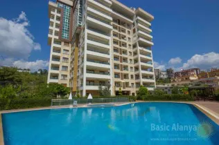 Luxury sea view penthouse 4+1 for sale in Alanya