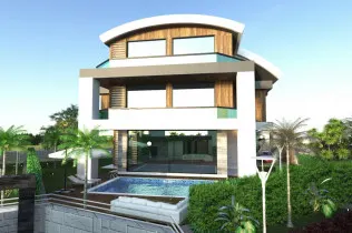 Luxurious villas in Kargicak, Alanya