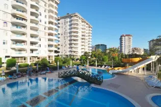 Luxury apartment in an open area of Alanya, Cikcilli