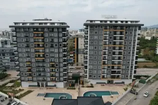 Modern 1+1 Apartment Near the Beach in Mahmutlar