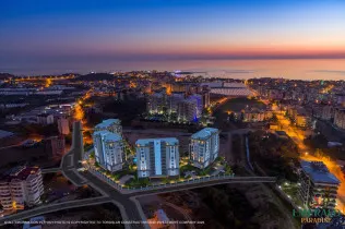 Complex in the popular tourist area of ​​Avsallar