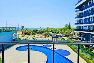 Luxury apartments on the first line in Kargicak