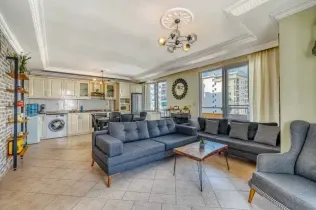 Furnished 2+1 Apartment in Mahmutlar – 110 m², Only 200m from the Beach