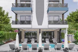 New complex in the center of Alanya 650 m from the sea