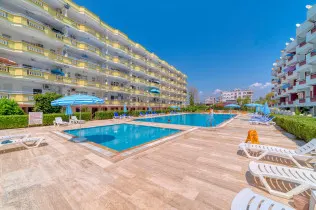 2+1 apartment close to the beach in Payallar, Alanya