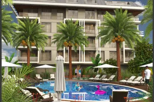 To roms leilighet i Oba, Alanya