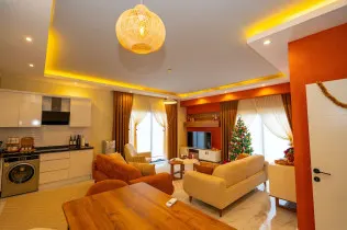 Apartment in Alanya with a beautiful view and convenient layout