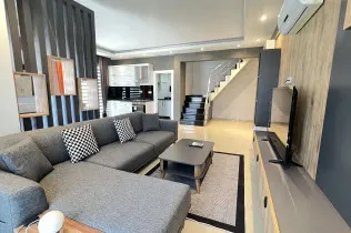 Spacious 2+1 duplex apartment on the 3rd floor in Alanya