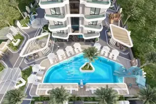 Stylish Coastal Residence with Premium Facilities in Mahmutlar